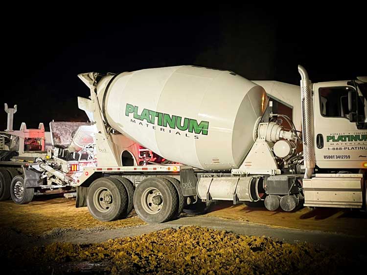 platinum materials ready mix